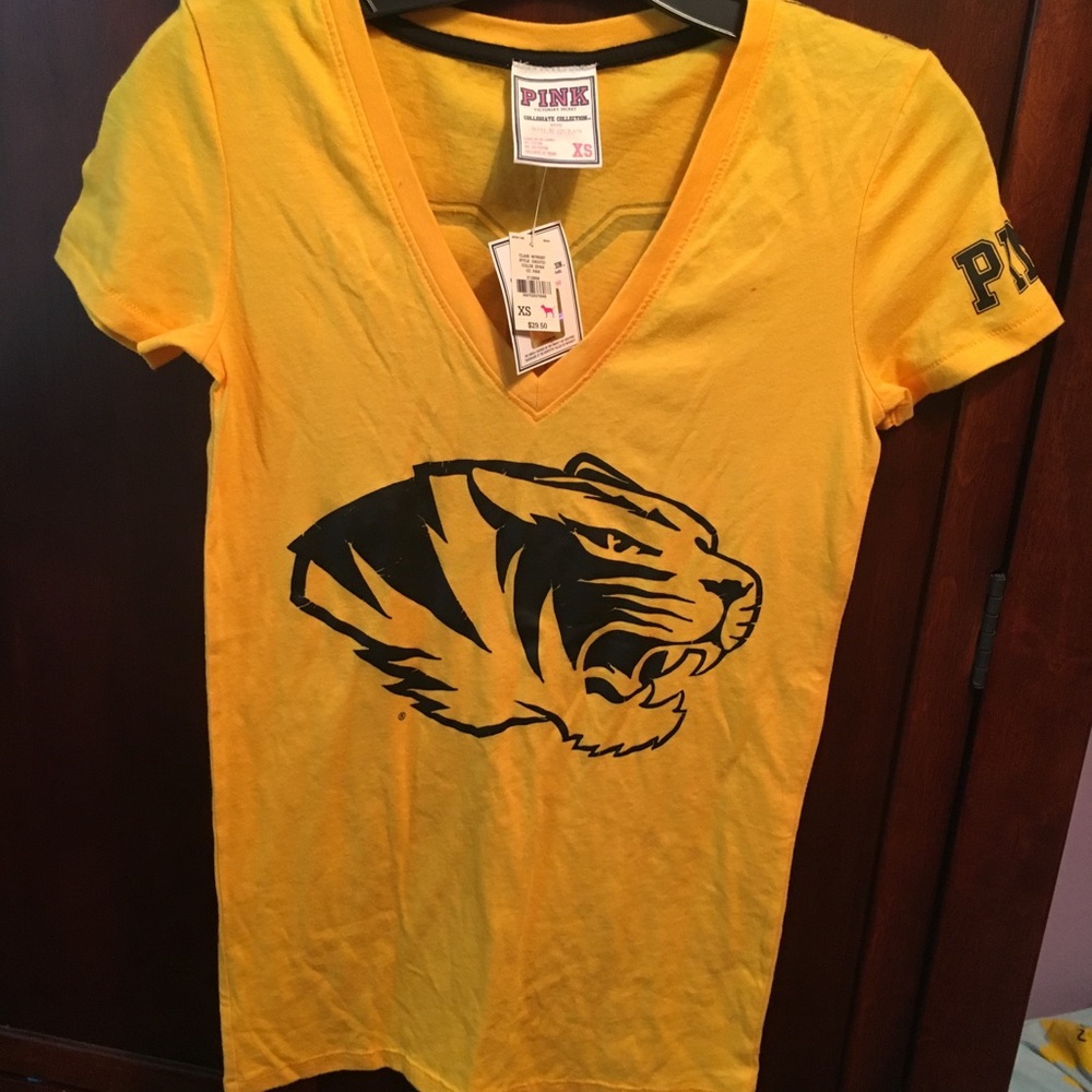 NWT PINK Mizzou Tee